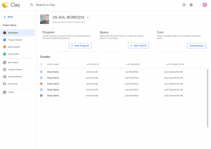 Google Planning Tool Demo