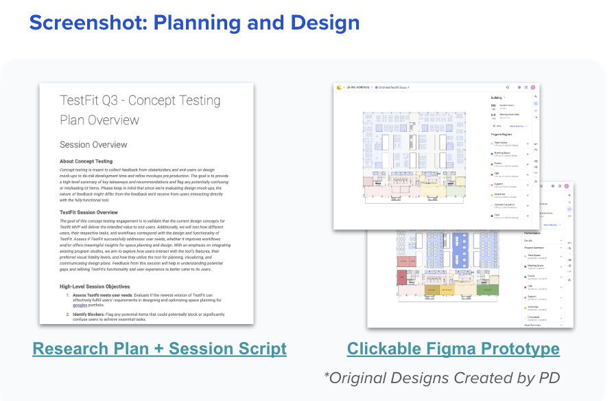 Research Plan and Clickable Figma Prototype