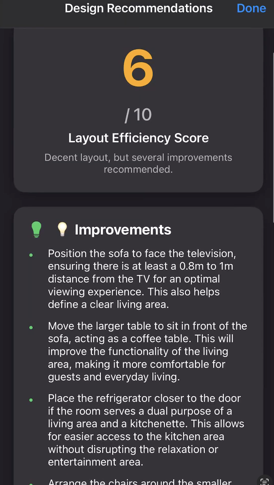 Design Recommendations